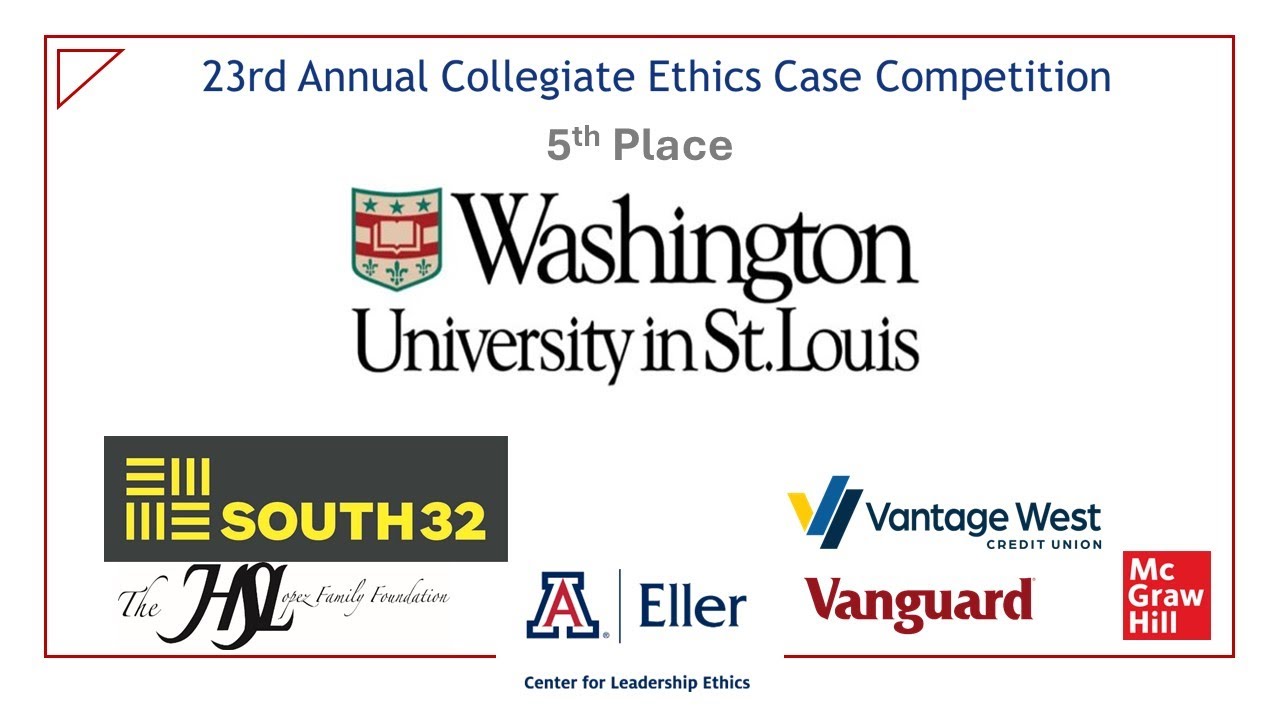 5th Place Washington University in St  Louis