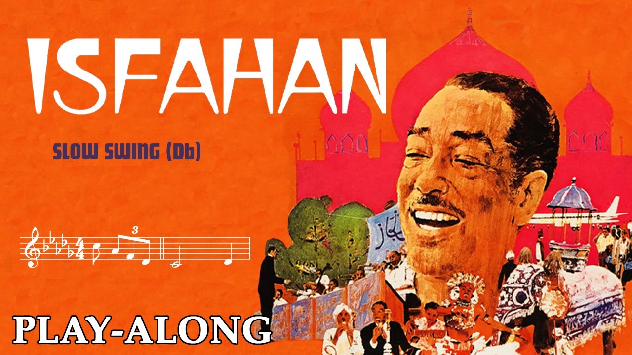 Isfahan (Db) - Slow Swing || BACKING TRACK