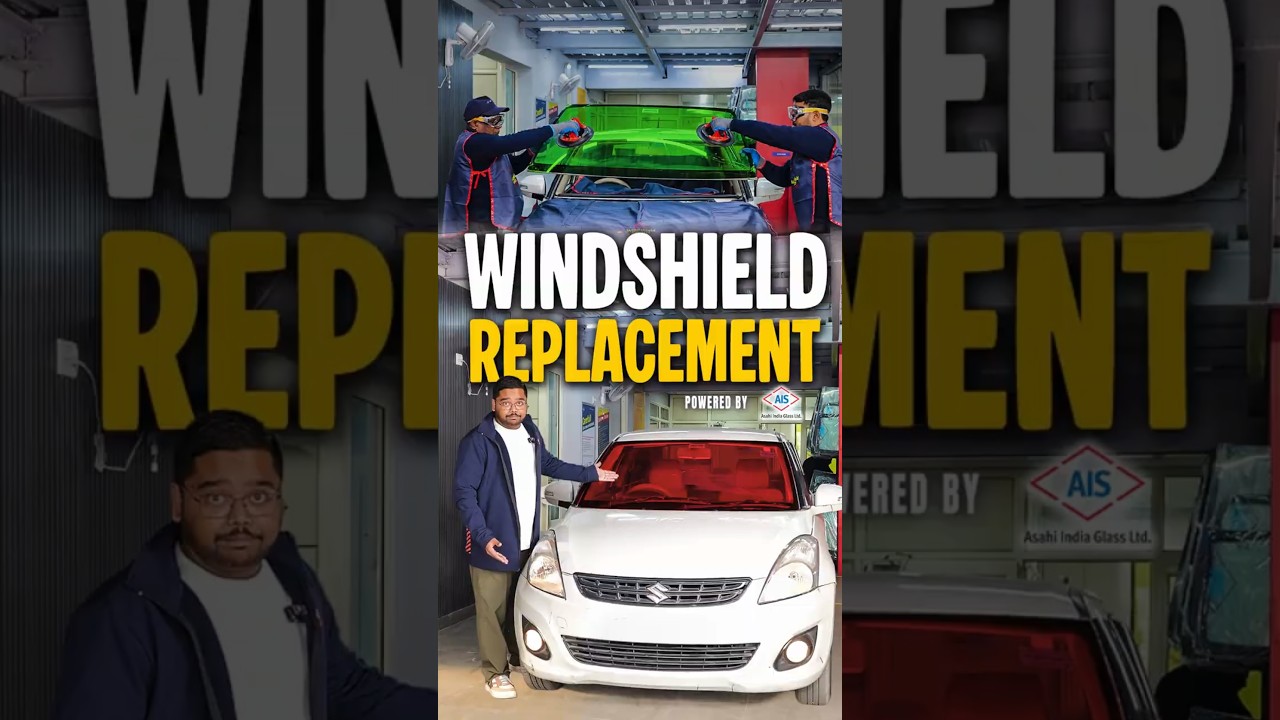 Professional Windshield Replacement 👨&zwj;🔧 #cars24