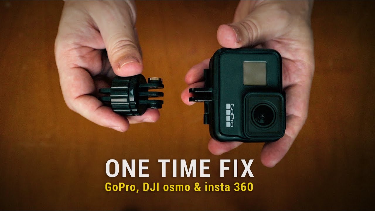 Quick Release Tripod Mount For GoPro, dji Osmo Action & insta 360 - Ulanzi GP-4