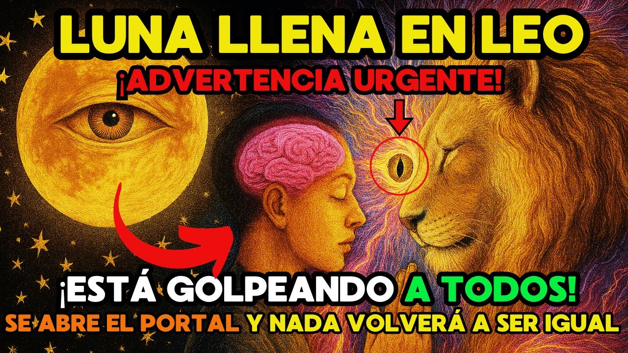 🌕 La LUNA LLENA en LEO del 1 de FEBRERO puede cumplir tus DESEOS… pero trae una TRAMPA OCULTA 😱
