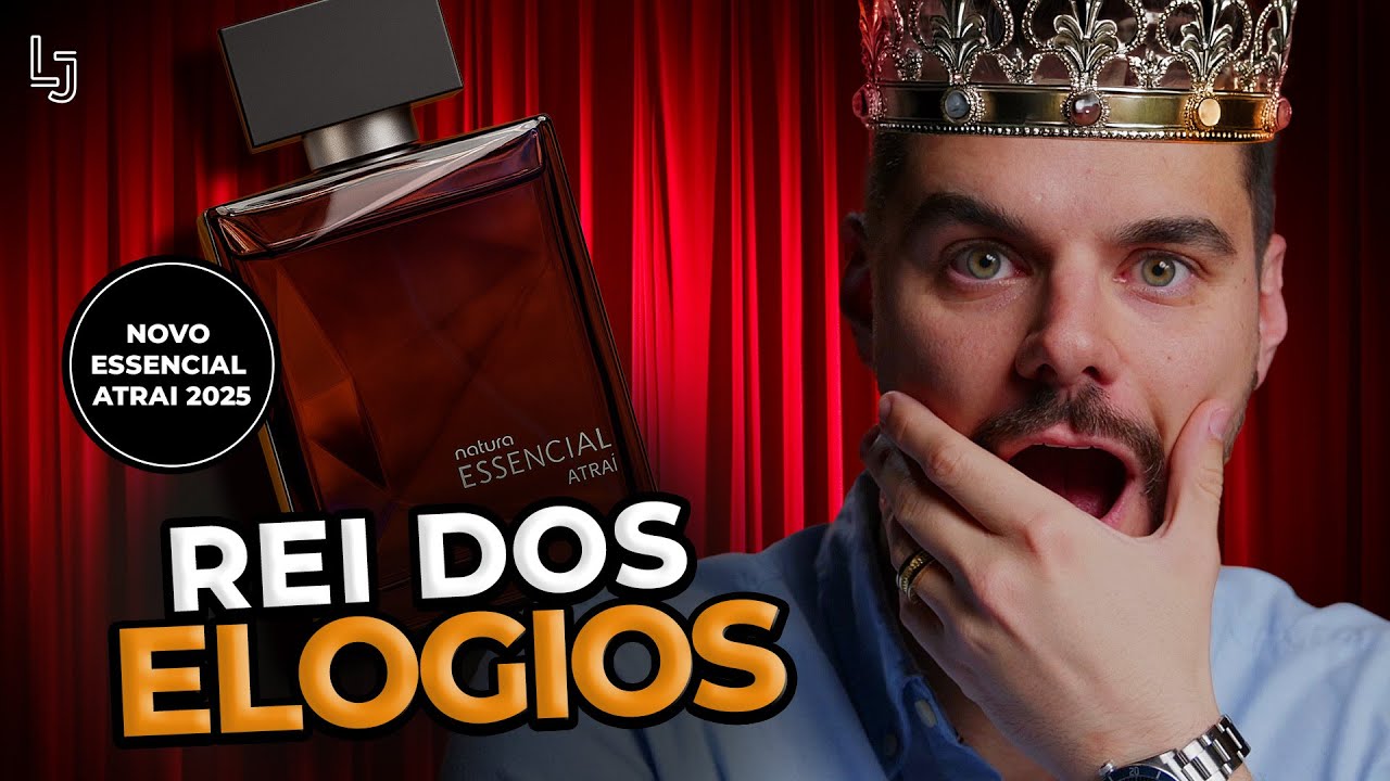 O NOVO ESSENCIAL ATRAI DA NATURA FICOU TOP DEMAIS! SOFISTICADO E MUITO SEDUTOR! REI DE ELOGIOS!