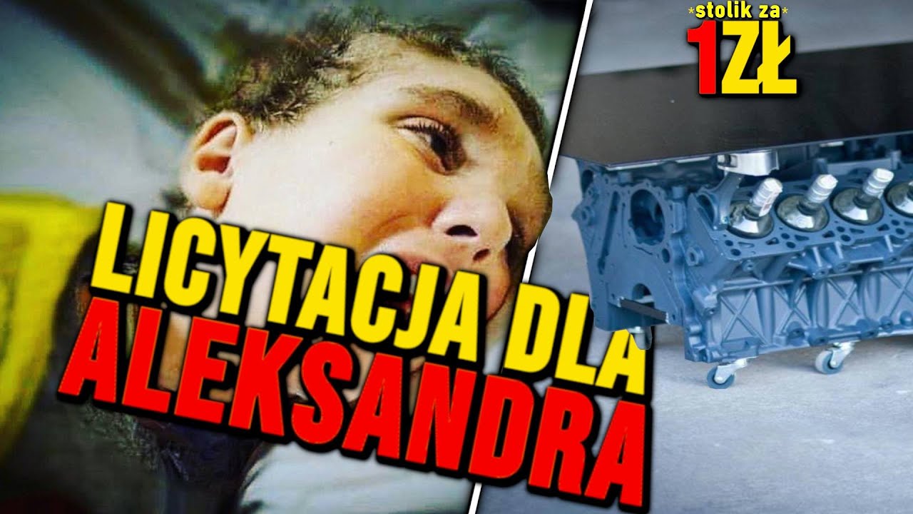 Stolik V10 za złot&oacute;wkę ukończony - Licytacja dla Aleksandra