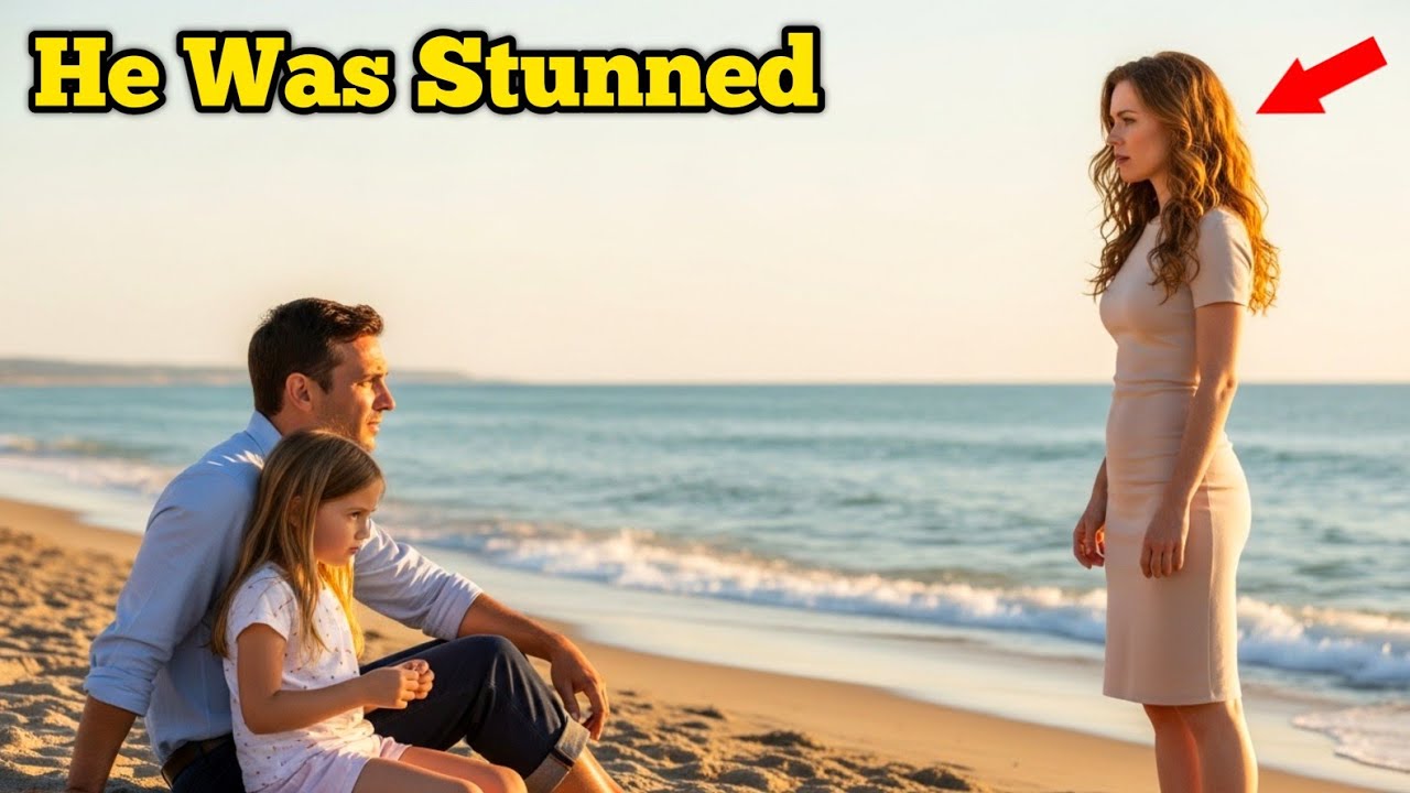 A Single Dad Met His Boss at the Beach — What She Said Made Him Fall in Love