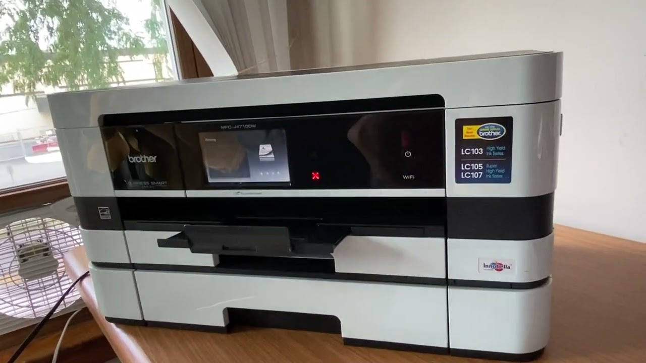Brother MFC-J4710DW All-in-One InkJet Color Printer Business Smart Series/ Ink/