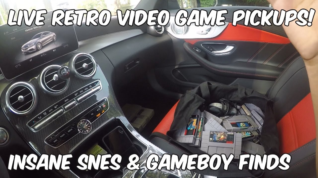 Live Retro Video Game Pickups! HUGE SNES & Pokemon GameBoy Finds