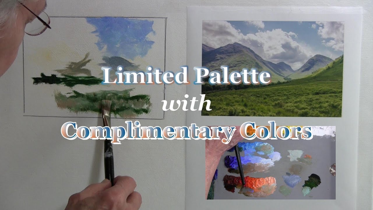 Quick Tip 199 - Limited Palette with Complimentary Colors