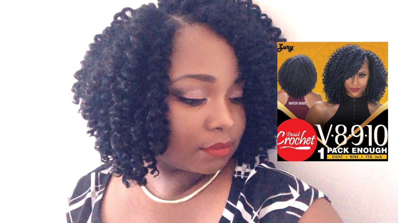 CROCHET BRAIDS | Zury Water Wave V.8.9.10 | Glow With D