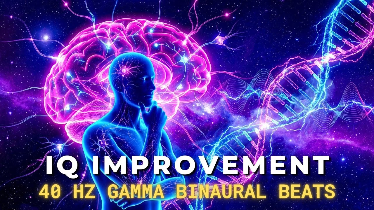 Supercharge Your Brain with 40 Hz Binaural Beats | Unlock Your Genius & Increase IQ