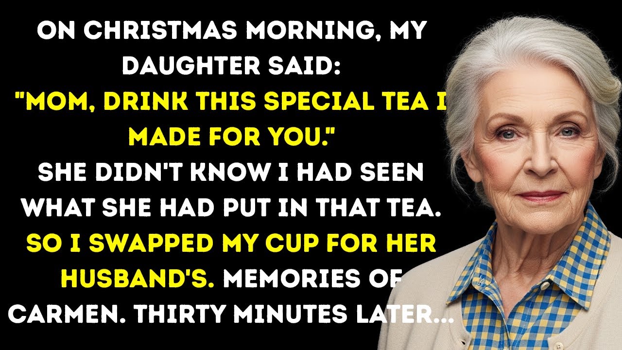 On Christmas Morning, My Daughter Said, 'Mom, Drink This Special Tea I Made.' I Swapped My Cup.