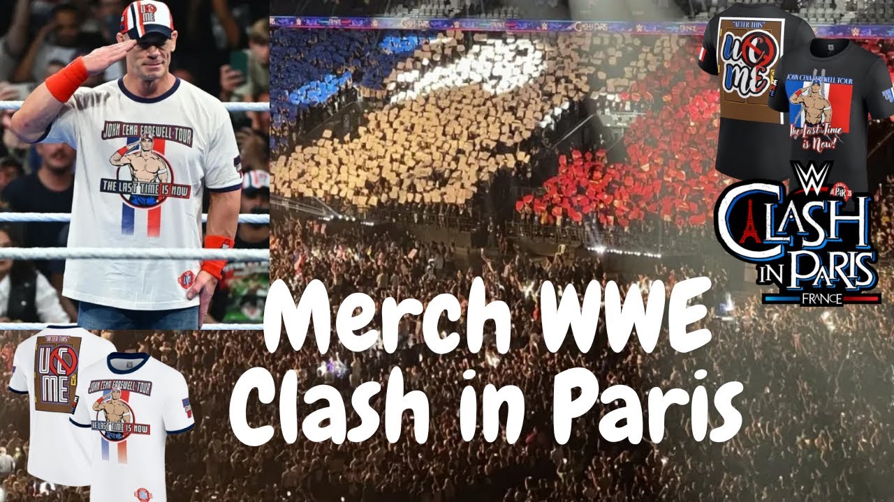 Goodies et Objets WWE Clash In Paris