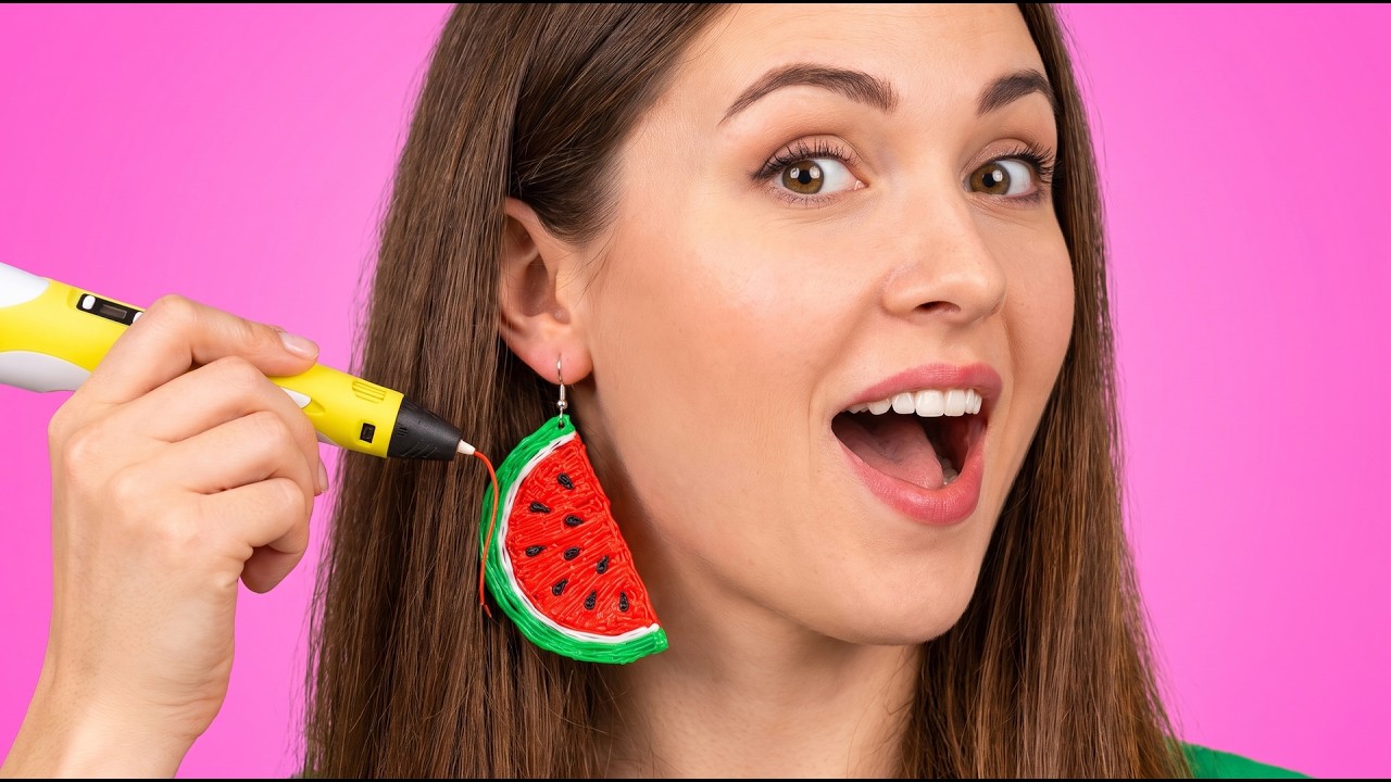 GENIALES BASTELN MIT 3D-STIFT || Bastelideen, Reparaturtipps, DIY-Schmuck und Tipps von 123 GO!