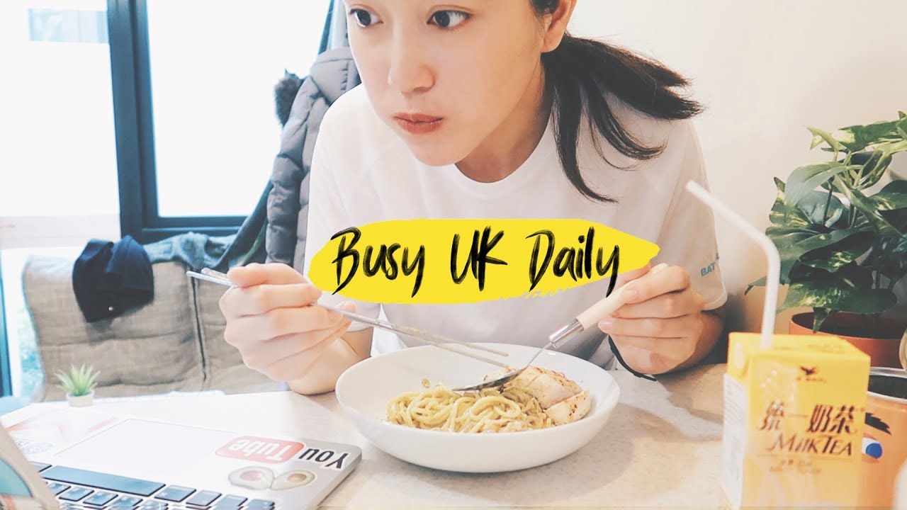 Uni Vlog｜紅豆湯、匈牙利雞胸義麵、英國爆肝日常｜Audrey英國留學筆記