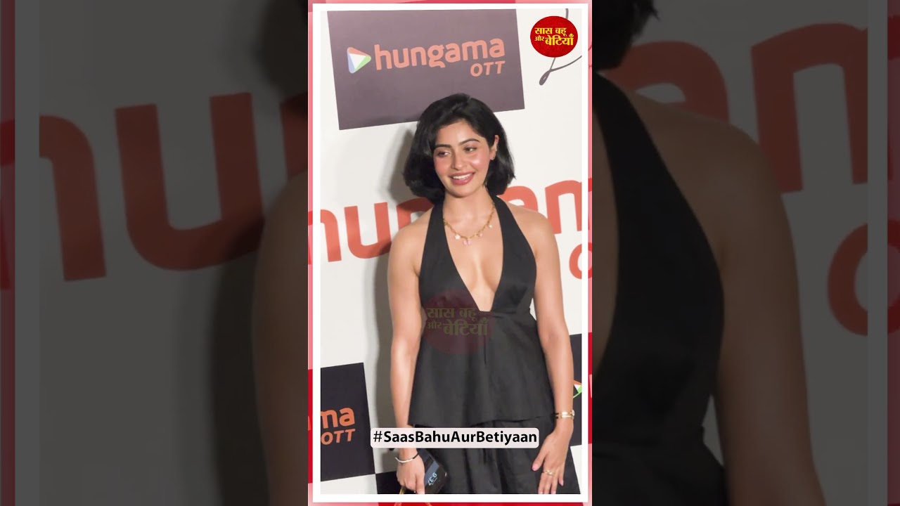 Maddam Sir Fame Yukti Kapoor Arrives At Success Party Of Hungama OTT In This Black Fit | SBB