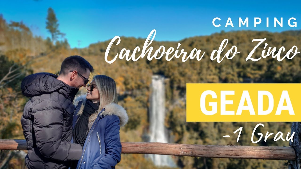 Acampamento ABAIXO DE ZERO na Cachoeira do Zinco em Benedito Novo, SC - Vale Europeu