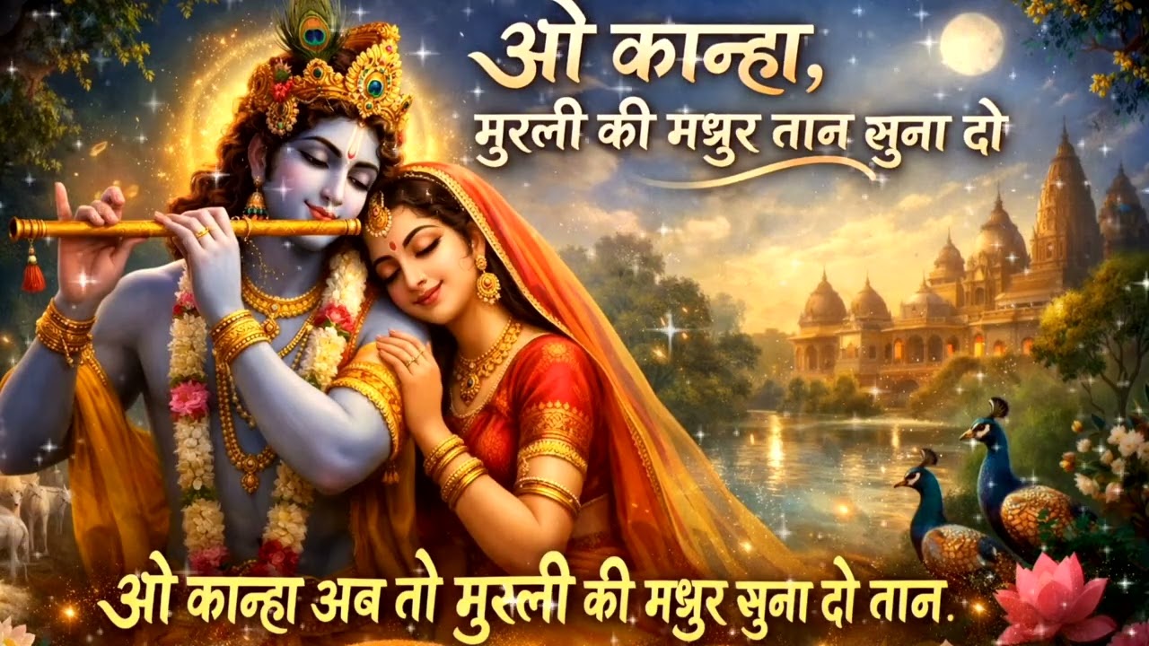 🎵 ओ कान्हा अब तो मुरली की मधुर सुना OKanha Ab To Murli Ki Madhur Suna Do Taan | Radha Krishna Bhajan