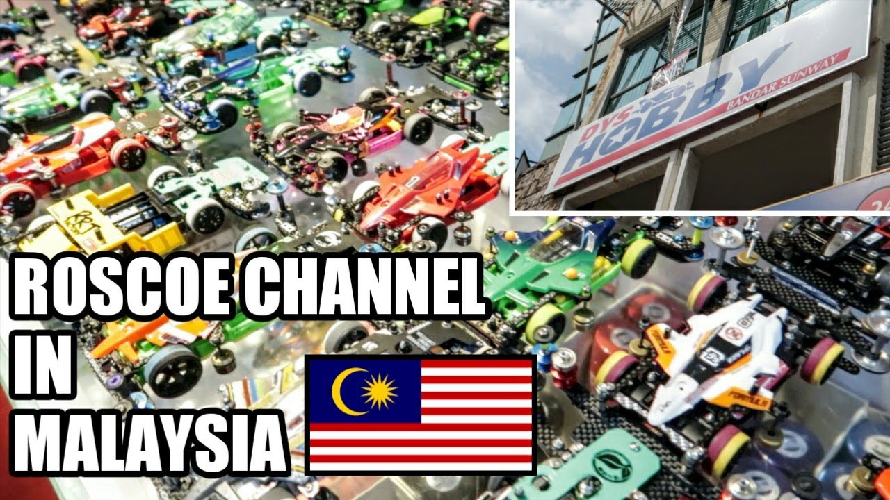 Roscoe Channel in Malaysia!【ミニ四駆】Mini 4WD Tamiya Indonesia #156
