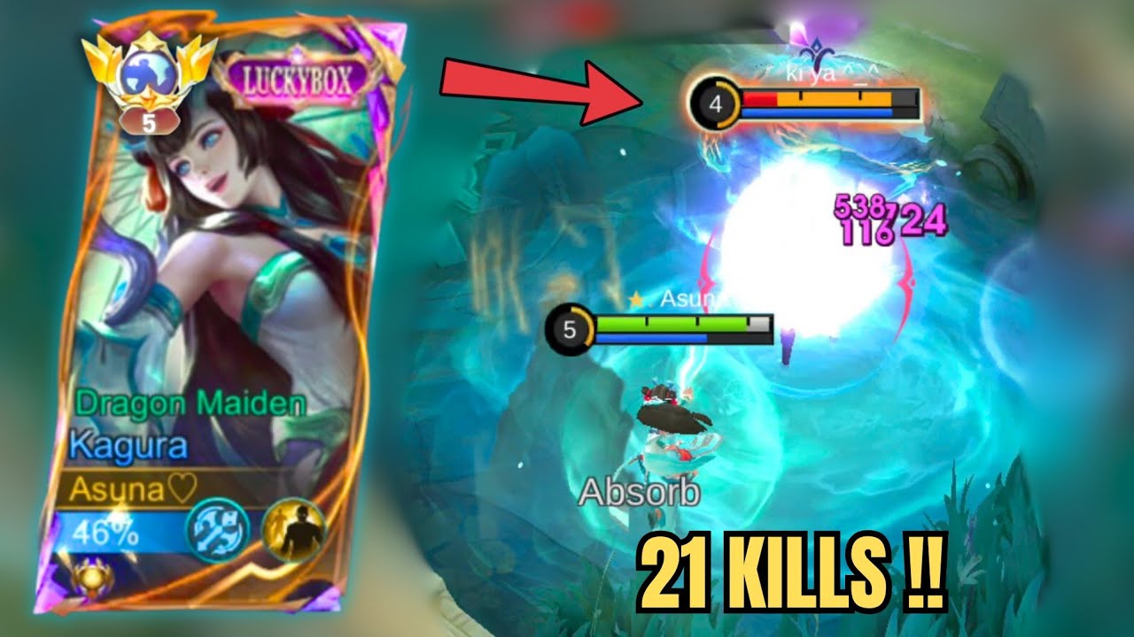 MY FAVORITE KAGURA'S ONE HIT BUILD GAMEPLAY !!