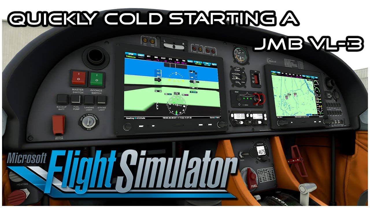 MSFS2020 - How To Quickly Start a JMB VL-3