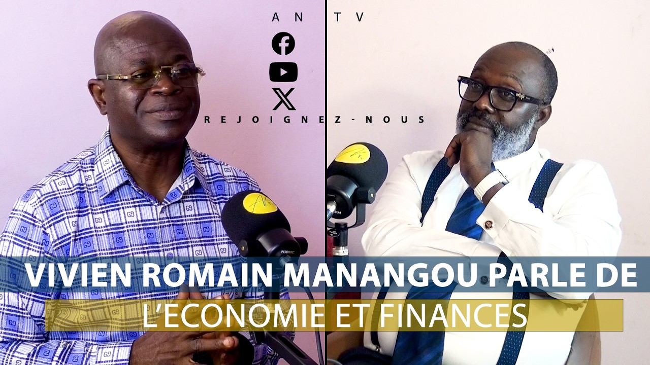 CONGO| Vivien Romain Manangou, candidat à le presidentielle, parle de l'économie et des finances