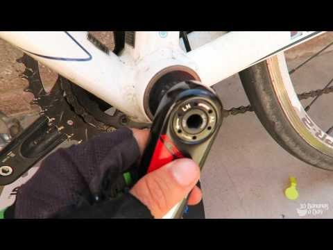 How To Remove & Install FSA Mega EXO cranks + Stages Power Meter
