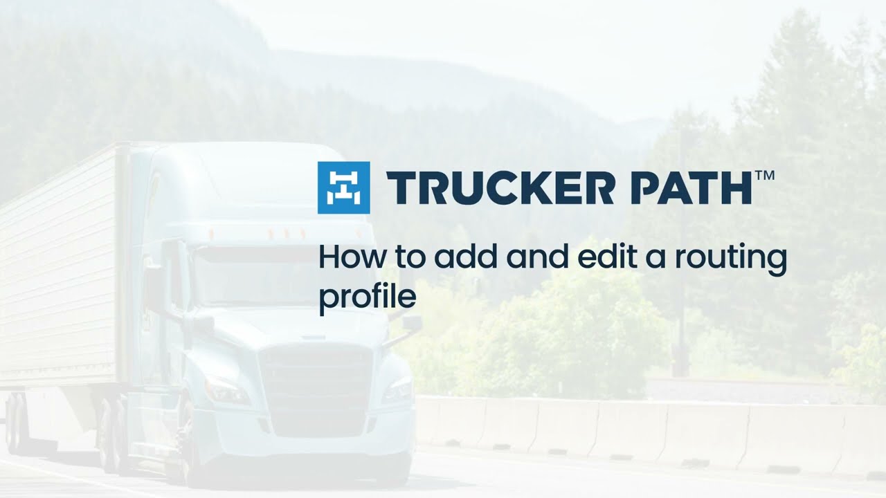 How to add and edit a routing profile