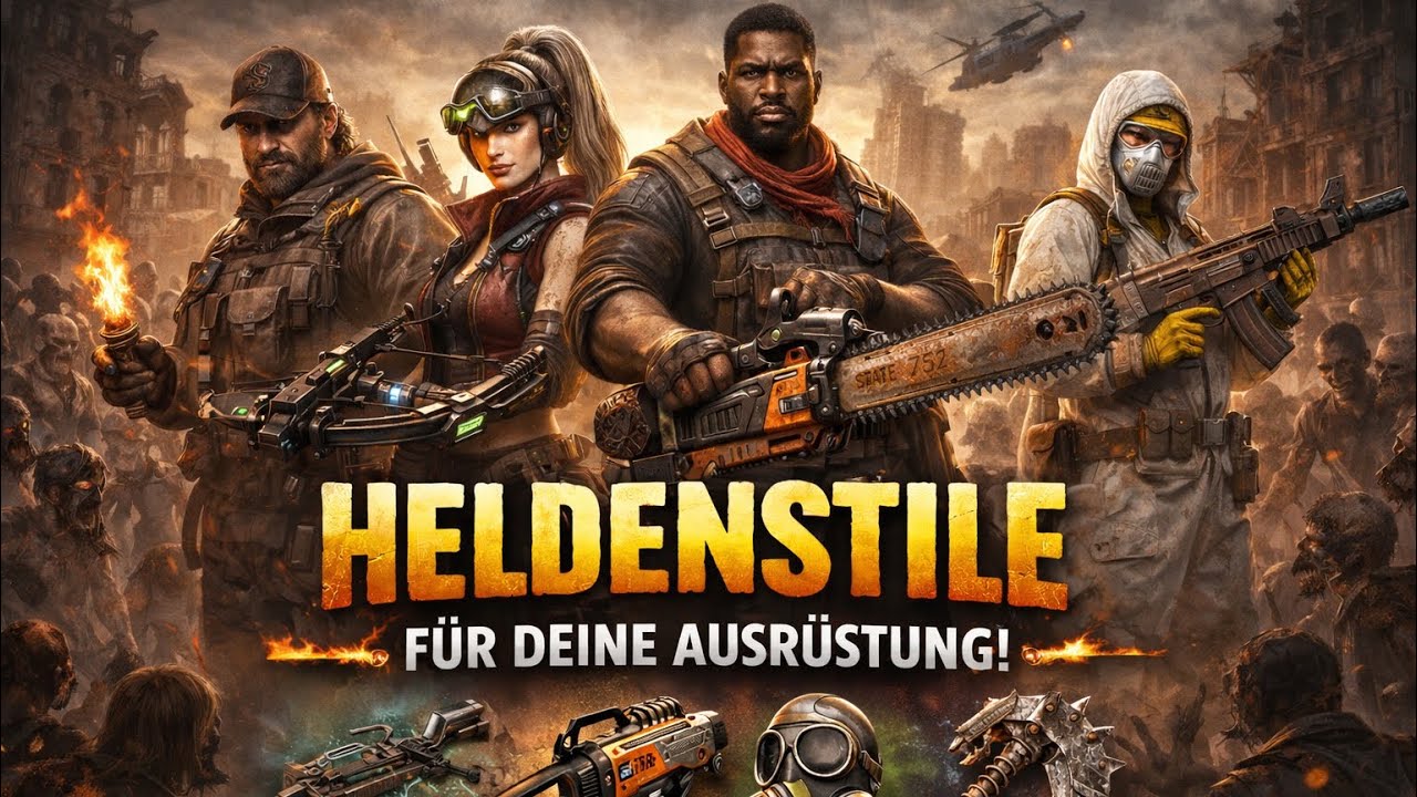 Heldenstil im Fokus - für Fahrzeuge, Sturmwaffen und mehr in State of Survival
