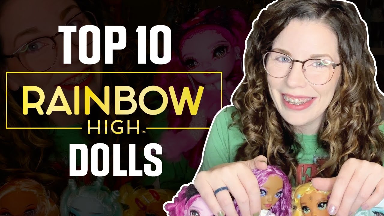 TOP 10 Rainbow High & Shadow High dolls - a countdown of the best RH fashion dolls in my collection
