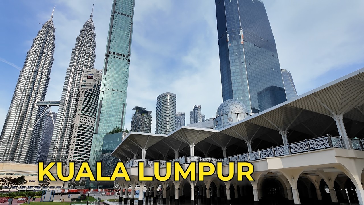 Walking Through Kuala Lumpur 🇲🇾 | A Calm City Stroll
