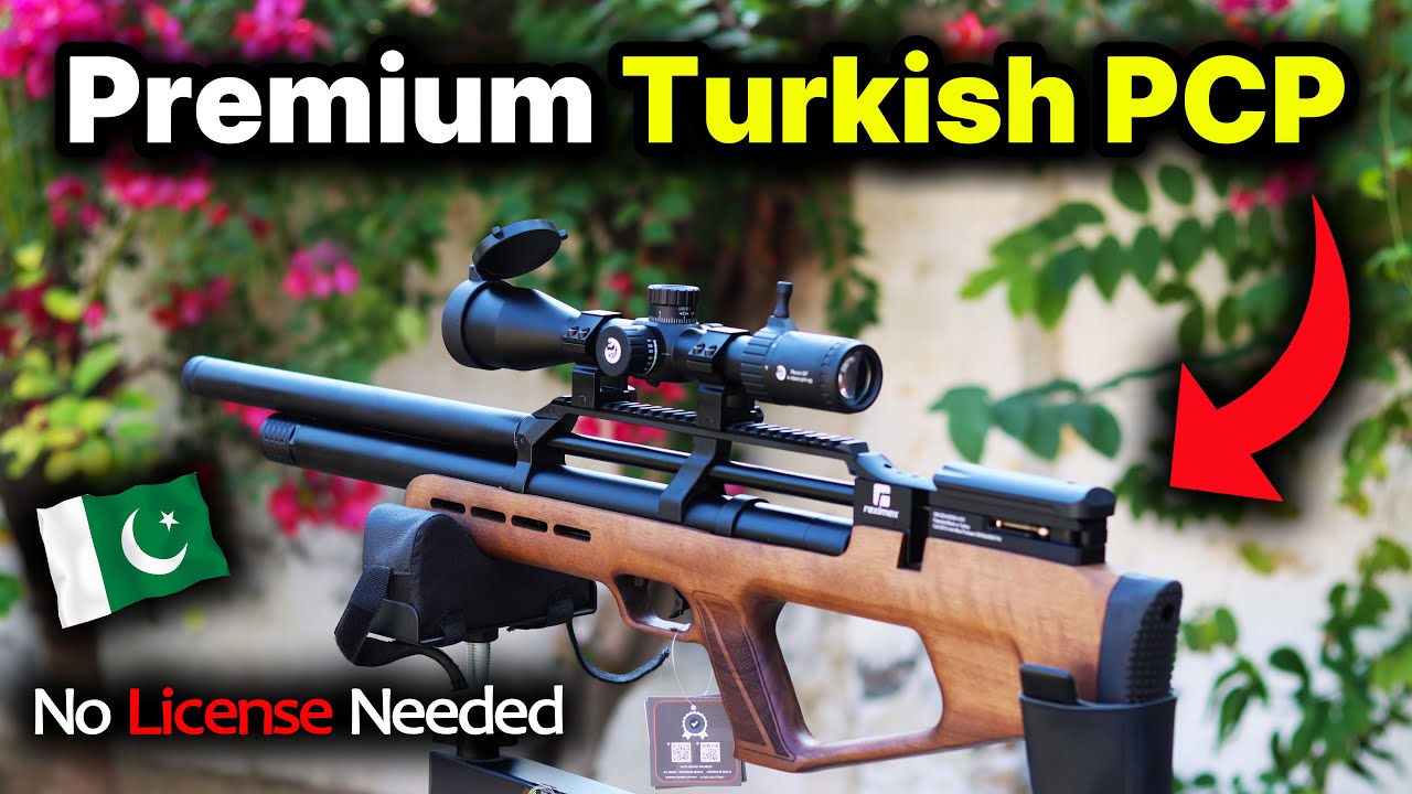 Premium Turkish PCP Airgun Setup in Pakistan  🇵🇰