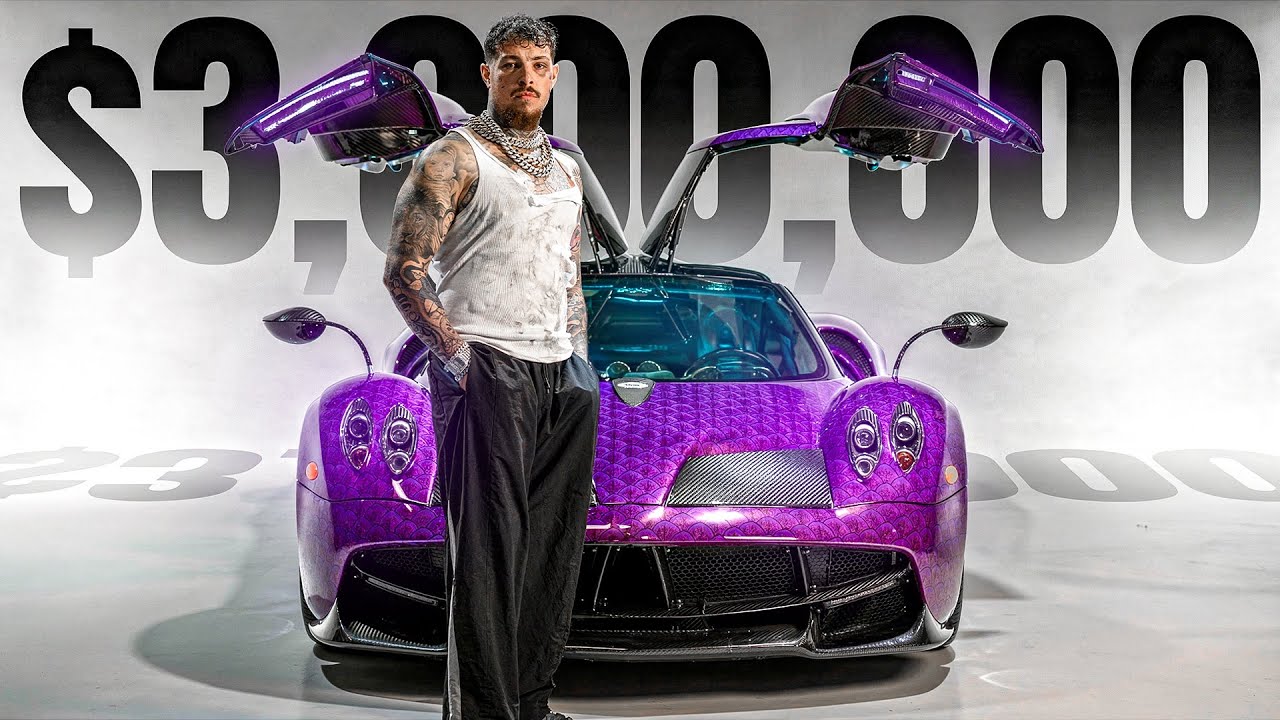 Я купил Pagani за 3 000 000 долларов в 25 лет.