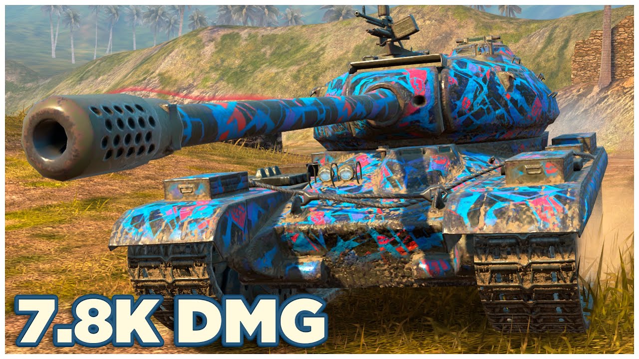 50TP Tyszkiewicza • 7.8К УРОНА • 6 ФРАГОВ • WoT Blitz