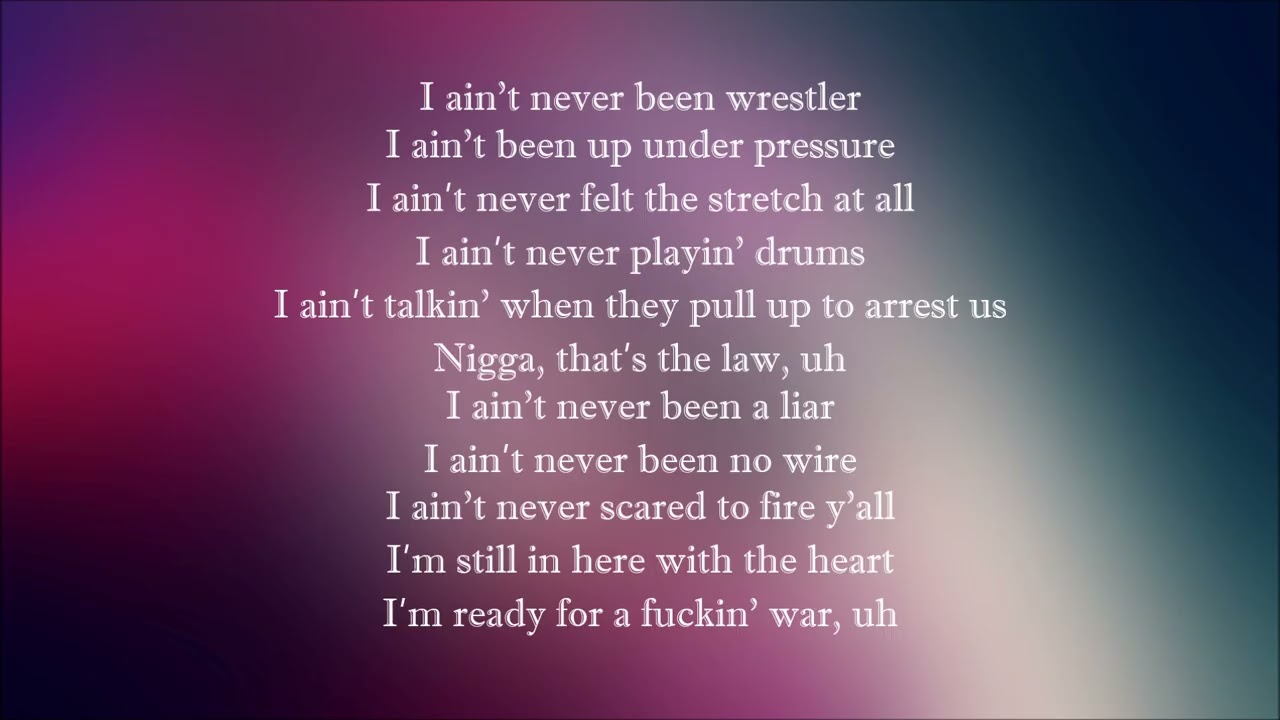 SAINt JHN - High Intergrity (Lyrics) | Artist Verified Lyrics
