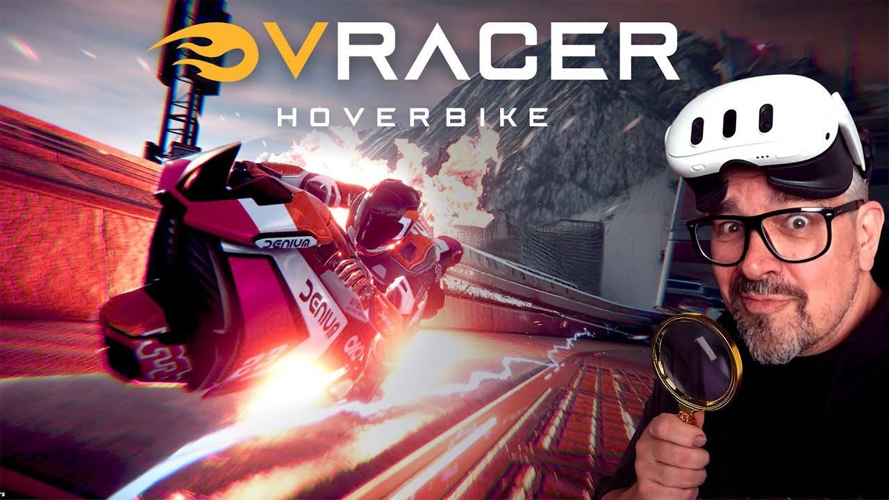 Wipeout trifft Meta Quest? So fühlt sich V-Racer Hoverbike an!