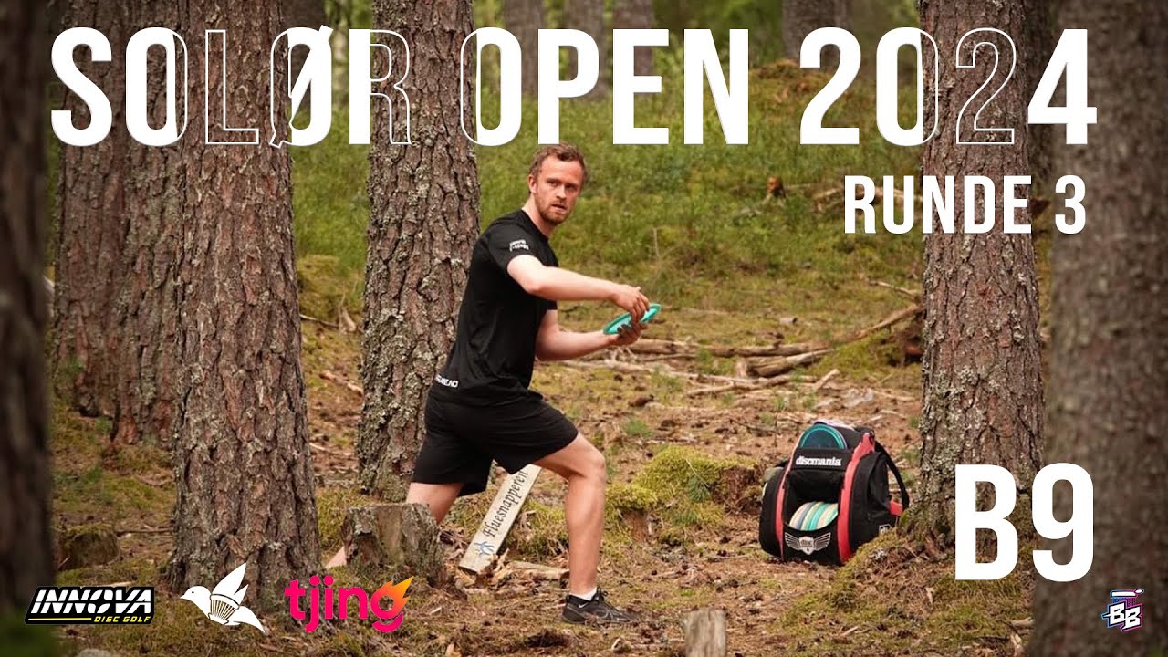 SOLØR OPEN 2024 | RUNDE 3 BACK 9 | LEAD CARD | LUNDE, HAALAND, KVESETH, SAGEN, CRONACHER