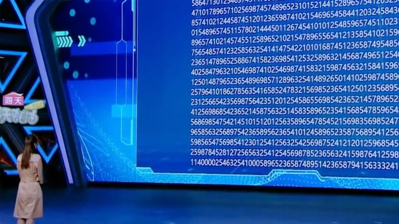 Impossible Challenge: Memorizing 1,100 numbers in 30 minutes!