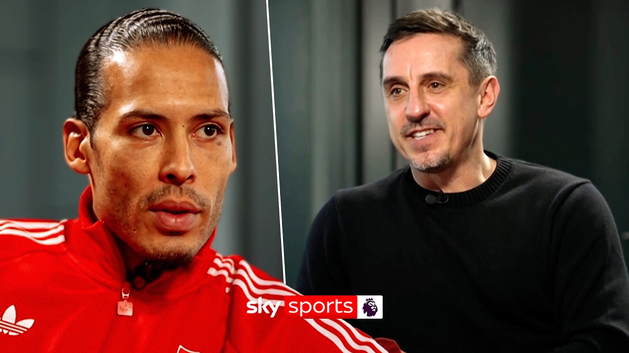Gary Neville meets Virgil van Dijk | 