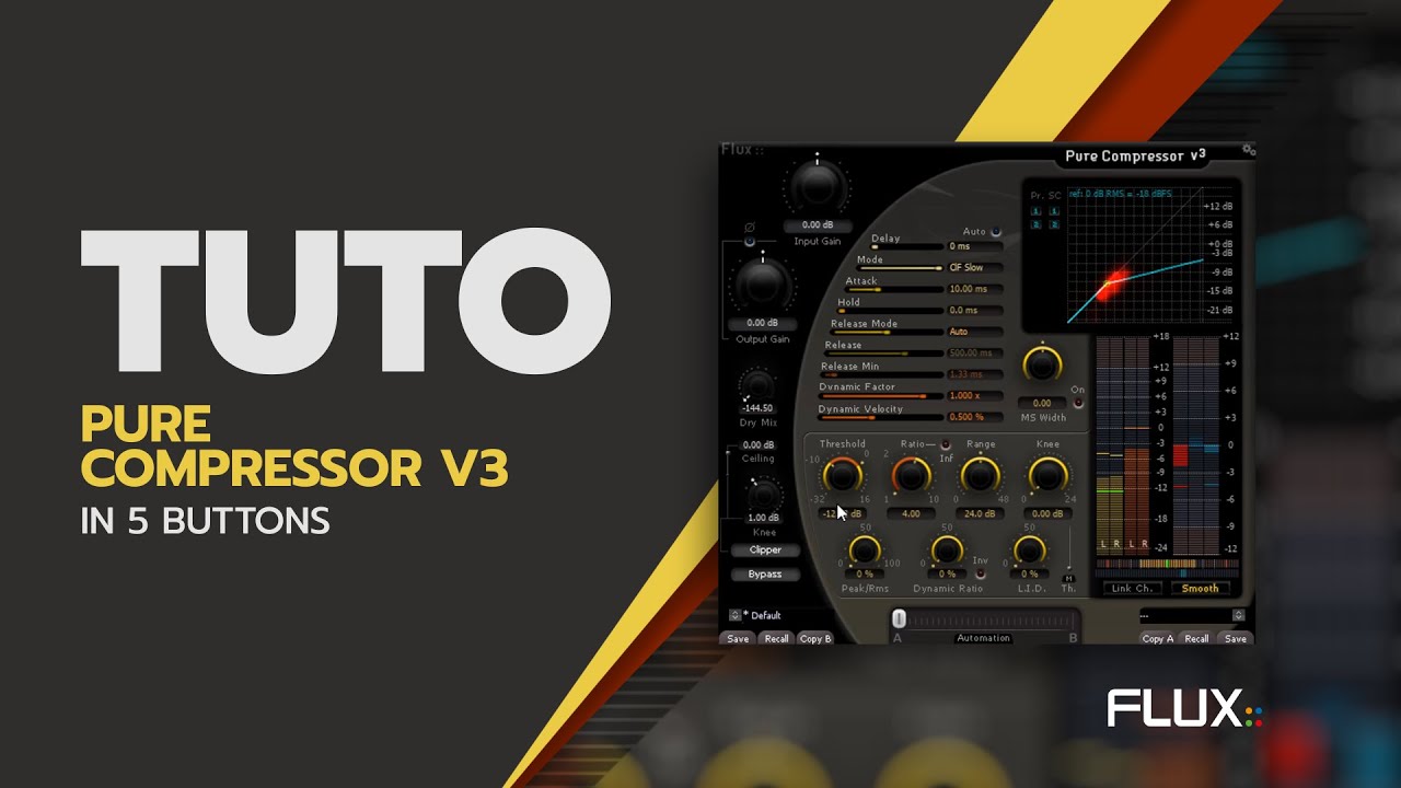 TUTO PURE COMPRESSOR : In 5 buttons