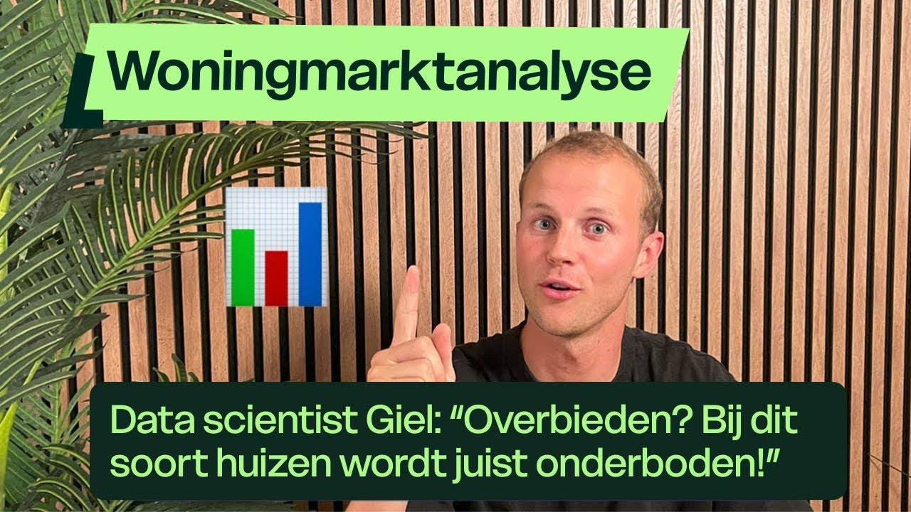 Data Scientist Giel: "Overbieden? Bij dit soort huizen wordt juist onderboden!"