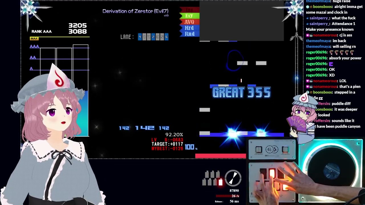 st9 Derivation of Zerstor (Evil7) HARD CLEAR