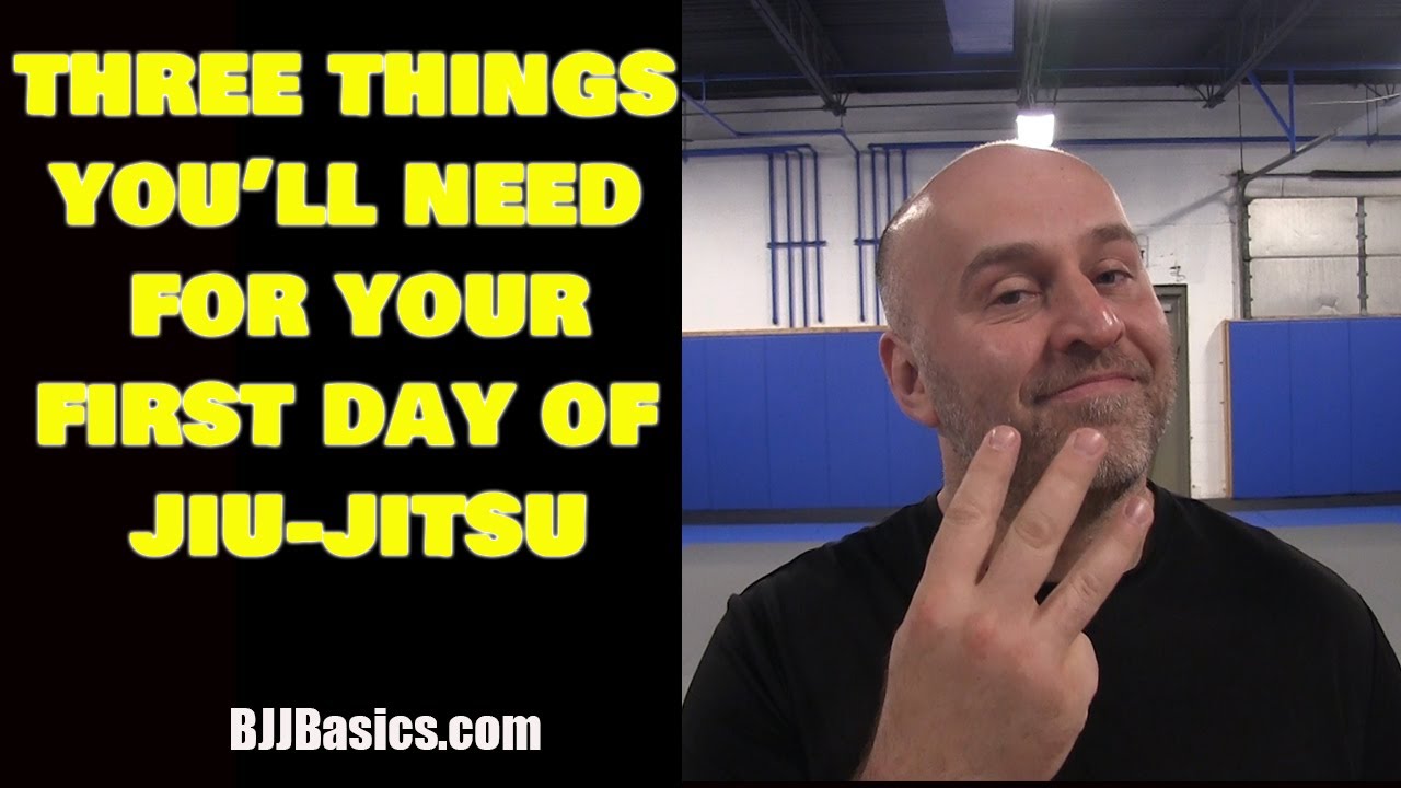 The 3 Things you need for your first day of BJJ