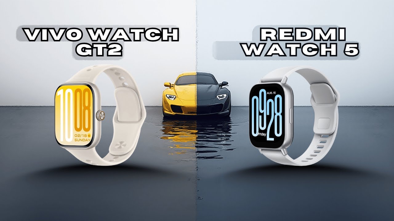 Redmi Watch 5 vs Vivo Watch GT 2 - Full Comparison