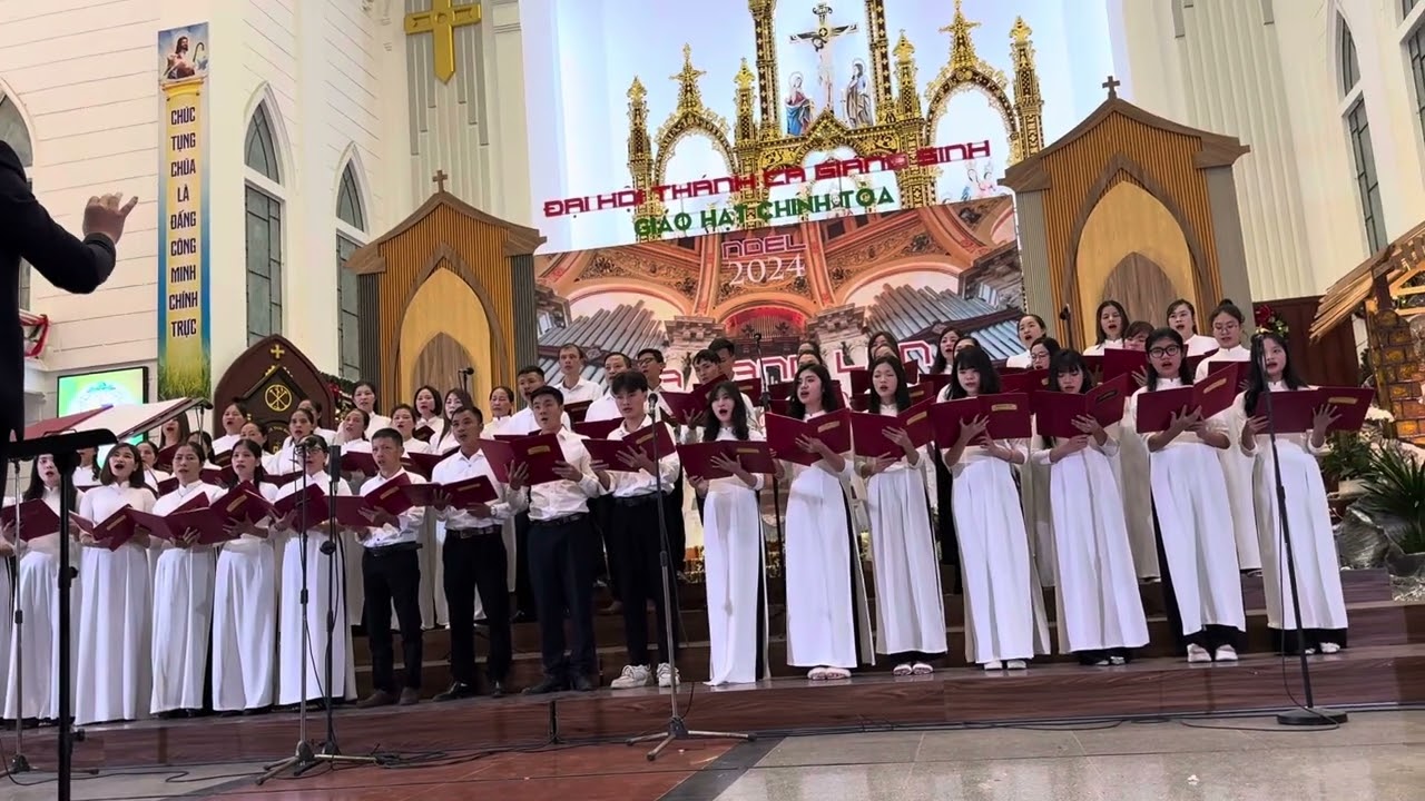 Mừng Chúa ra đời Ca Đoàn Giáo Xứ Đông A-Đại Hội Thánh Nhạc Giáo Hạt Chính Toà GPThái Bình-18.12.2024