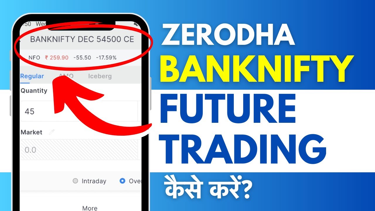 Zerodha Me Bank Nifty Future Kaise Kare? How To Trade BankNifty Futures In Zerodha