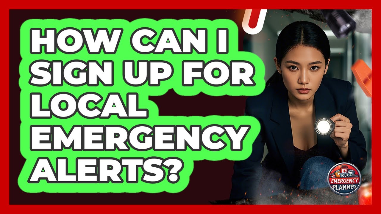 How Can I Sign Up For Local Emergency Alerts?