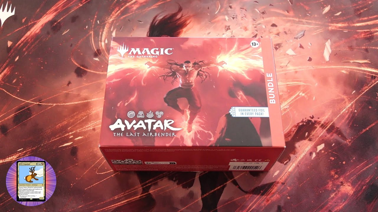 Распаковка MTG Avatar: The Last Airbender Bundle