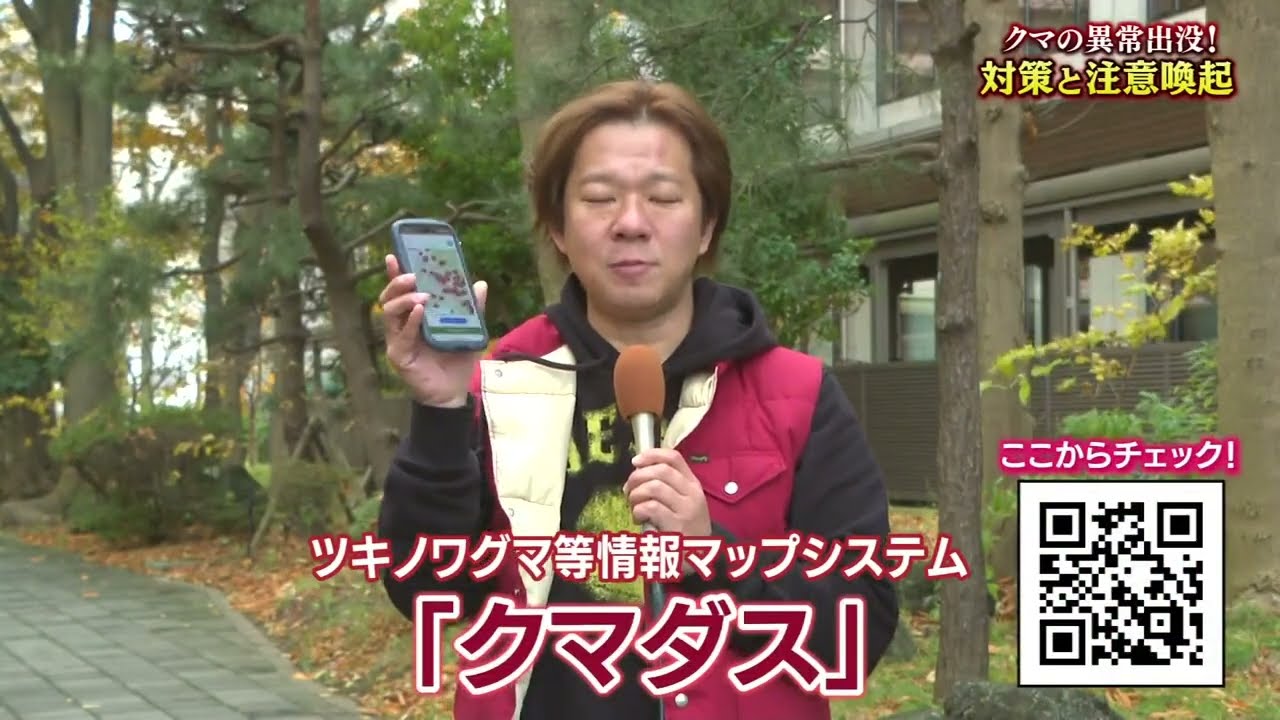 クマの異常出没！対策と注意喚起