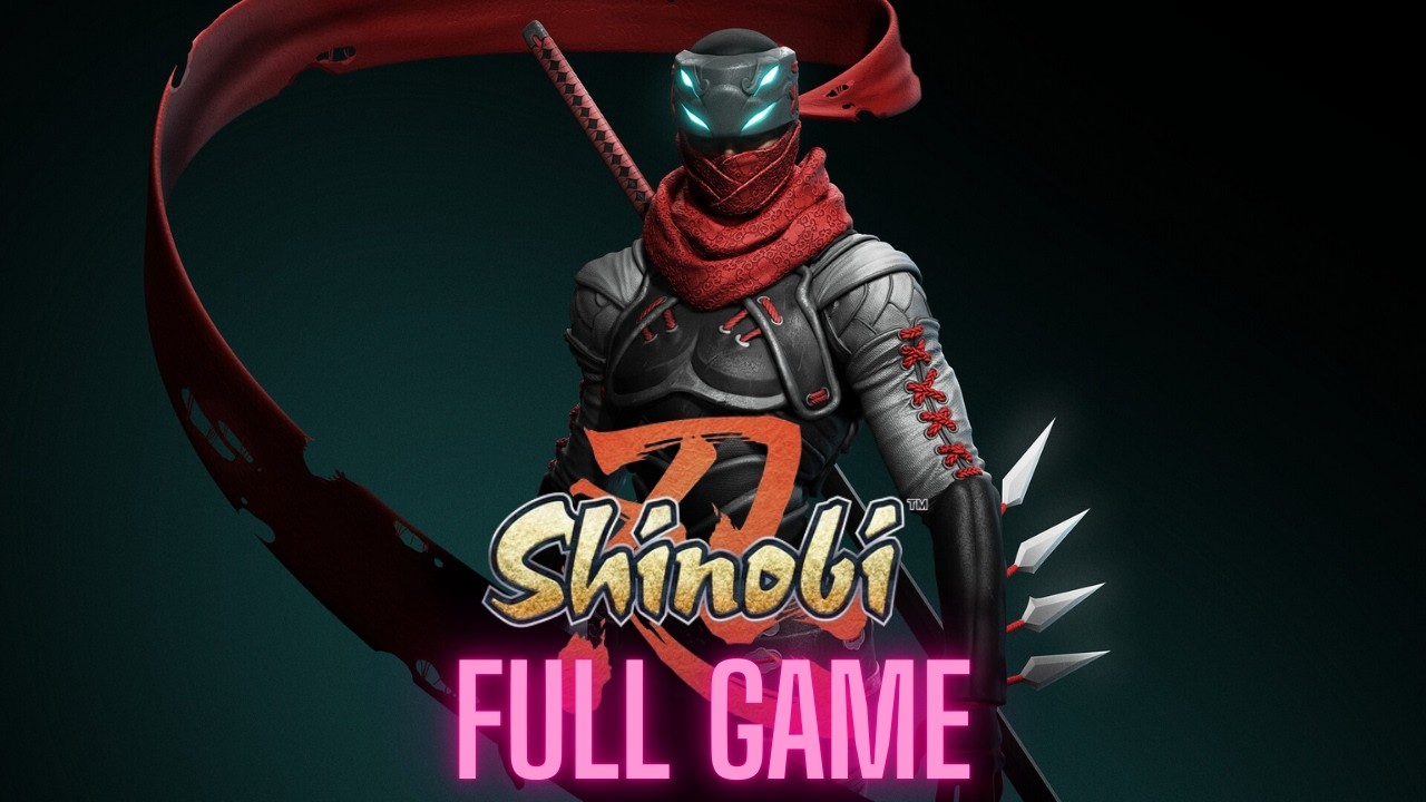 Shinobi - Full Game - All Deaths - All Cutscenes - 8K - HD Textures - Light Commentary - TimeStamps