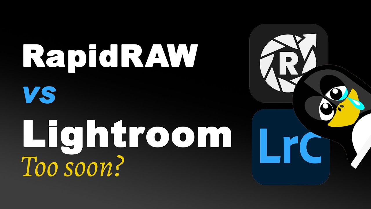 RapidRAW против Adobe Lightroom Classic. Lightroom с открытым исходным кодом для Linux?