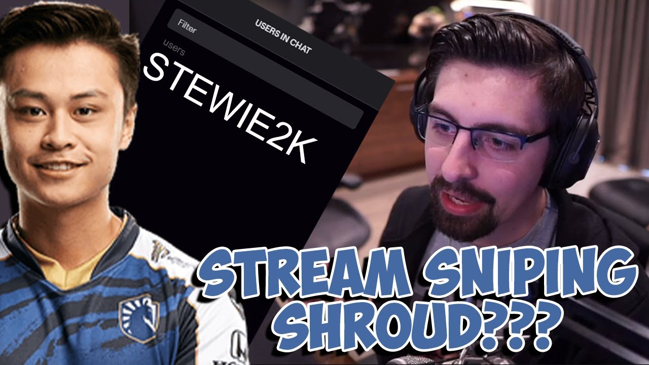 STEWIE2K STREAM SNIPES SHROUD?!? Ft. Stewie2k, OCEAN, LILMAN & Desi